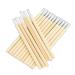 100 Pcs Disposable Lip Brushes - Wooden Applicator with Nylon Fiber Handle for Perfect Lipstick Application - Ideal for Makeup Artists & Beauty Enthusiasts - Buy Online on GoSupps.com