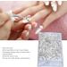 Sonew DIY Nail Art Rhinestones Mini Sparkling Transparent Nail Art Diamond Manicure Tips Decorations for Home Salon - Buy Online on GoSupps.com