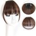 Bangs Clip in Bangs-Fake Bangs Hair Clip Dark Brown Clip on Bangs Real Human Hair Air Curtain Bangs for Women Clips Bangs Hair Extensions Fringe Curved Bangs for Women Curved Bangs for Daily Wear ( T1B/27 - Buy Online on GoSupps.com