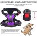 POPOT No Pull Dog Harness - Reflective Pet Vest for Small Dogs | Perfect for Training Walking & Running (Violet Size S) - Buy Online on GoSupps.com