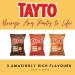 Tayto Meaty Crisps Beef & Onion Smoky Bacon Roast Chicken (12 x 25g bags) - Buy Online on GoSupps.com