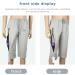 Unisex Daily Wear Care Underwear Shorts for Ostomy & Urinate Drainage - Comfortable Gray Pants - Buy Online on GoSupps.com