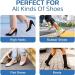 Orthopedic Compression Socks for Men & Women - 5 Pairs of Gray Antibunion Health Socks & Toe Support - Buy Online on GoSupps.com