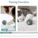 Cheerble Smart Interactive Cat Toy | 3 Modes | Automatic Moving Bouncing Rolling Ball | Indoor Cat Kitten Birthday Gift | Self Rotating with Lights and Bell | USB Rechargeable - Green - Buy Online on GoSupps.com