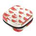 Watermelon slices women's binding storage bag menstrual pad bag portable menstrual cup bag with zip for teenagers girls women women
