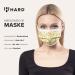 Big Smiley 50 Piece Disposable Face Masks | Made in Germany | CE Certified | Triple Layer Filtration | Elastic Earloops | Breathable | Type IIR - Adults - Buy Online on GoSupps.com