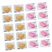 PartyKindom 20Pcs Collagen Lip Mask Pads for Exfoliating Moisturizing Lips Gentle Lip Care for Daily Use Random Colors Hydrating Gel for Plumper Softer Lips