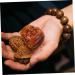 Minkissy 2-Piece Solid Wood Handball Massage Balls - Relaxing Hand Exercise Device for Stress Relief & Massage - Buy Online on GoSupps.com