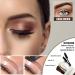 One Step Eyebrow Stamp Kit - Waterproof Definer with 10 Reusable Stencils & Brow Powder - Dark Brown - Buy Online on GoSupps.com