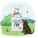 Gl ckstier Dog Care Wipes - Perfect Coat Care on the Go (60 pcs) | Wet Dog Wipes for Easy Cleaning - Buy Online on GoSupps.com
