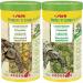 Sera Flowers and Loops Nature 1 000 ml (140 g) - delicious flowers for a species -appropriate variety & Herbs and Loops Nature 1 000 ml (120 g) - delicious herbs for a corresponding variety bundle with autumn and loops nature 1 000 ml