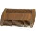 Double-Sided Wooden Lice Comb | Fine Teeth for Efficient Lice Removal & Beard Styling | Comfortable Handle & Anti-Static Design - Shop Internationally! - Buy Online on GoSupps.com