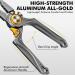 TRUSCEND Fishing Pliers Saltwater with Mo-V Blade Cutter Corrosion Resistant Teflon Coated Multi-Function Fishing Gear Split Ring Plier, Line Cutter, Hook Remover Unique A-Space Grey Design for Men - Buy Online on GoSupps.com