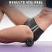 Professional Vibrating Peanut Massage Ball - Deep Tissue Trigger Point Therapy - Cordless Handheld Massager - 4 Intensity Levels - Black - Buy Online on GoSupps.com