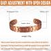 Pure Copper Magnetic Therapy Bracelet for Men - Relieves Arthritis & Carpal Tunnel Pain | International Shipping - Buy Online on GoSupps.com