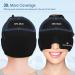 Gel Ice Migraine Relief Cap - Adjustable Cold Compression for Headaches Tension & Sinus Relief | Universal Fit Hot/Cold Therapy - Buy Online on GoSupps.com