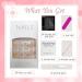 Cute False Nails French White Kitty Stick on Nails 24pcs Short Square Press On Nails with Glue Kitty Design Sweet Fake Nails for Kids Women Girls Maggidea Press On Nail (French Kitty) - Buy Online on GoSupps.com