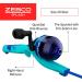 Zebco Splash Kids Spincast Reel and Fishing Rod Combo - Durable 29 Floating Fiberglass Rod - Tangle-Free Design - Pre-Spooled with 6-Pound Line - Blue - Buy Online on GoSupps.com