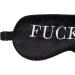 NMM Global 100% Mulberry Silk Sleep Mask | Adjustable Blackout Eye Cover for Men Women Adults | Fuck Off Design | Medium | Pack of 1 - Buy Online on GoSupps.com