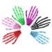 Lurrose Halloween Hair Clips - 6Pcs Skeleton Hands & Bones Hairpins | Party Accessories - Buy Online on GoSupps.com