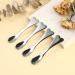 Metal Makeup Spatula Set - 4 Heart-Shaped Facial Massagers & Mini Beauty Spoons for Masks Creams & Lotions - Reusable Skincare Tools - Buy Online on GoSupps.com