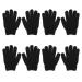 4 Pairs Back Scrub Gloves Bath Scrub Gloves Exfoliating Bath Mitt Bath for Shower Body Dead Body Scrubber Gloves Shower Gloves Mittens Loofah Man Polyester Frosted