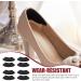 Buy 4 Pairs High Heel Stickers - Cushion Inserts for Women s Sneakers & Boots | Comfortable Heel Pads for Loose Shoes - Sponge Black 9.5x3.5x1CM - Buy Online on GoSupps.com