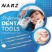 NARZ Plaque Remover Kit - Stainless Steel Dental Tools for Teeth Cleaning - Tartar Remover for Men, Women, Kids, and Pets - 4 Pcs - Buy Online on GoSupps.com