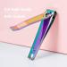 SVAASA Nail Clippers Stainless Steel Rainbow Colorful Nail Clippers Dead Skin Finger Nails Anti-Splash Trimmers Nail Cutter Manicure Tool - Buy Online on GoSupps.com
