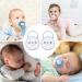 Milists 2-Piece Cartoon Animal Pacifier Storage Case - Clear Dust-Proof Container for Travel & Home - Ideal for Baby Essentials - Buy Online on GoSupps.com