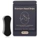 Premium Nasal Strips (30 Ct Black) - Nasal Congestion Relief Strips for Better Sleep | Congestion Relief | Breathing Strips | Extra Strength | Gentle on Skin
