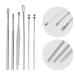VOCOSTE 6Pcs Stainless Steel Ear Cleansing Tool Set with Faux Leather Packaging - Buy Online on GoSupps.com