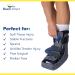Brace Direct Lightweight Medical Full Shell Walking Boot with Air Pump | Short Orthopedic Boot for Foot Pain Sprained Ankle Stress Fracture & Achilles Tendonitis - International Shipping - Buy Online on GoSupps.com