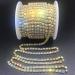 Dowarm 10 Yards Rhinestone Chain Roll - Gold AB SS6 2MM Crystal Claw Cup Chain Trim | Sew on Crystal Rhinestone Chain for DIY Projects - Buy Online on GoSupps.com