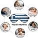 Buy Greek Flag Soft Eye Mask - Unisex Comfortable & Breathable for Deep Sleep | International Shipping - Buy Online on GoSupps.com