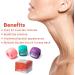 Jaw Exerciser Double Chin Toner | Jawline Exerciser Chew | Jaw Trainer | Workout Face Muscles | Jawline Toner | Neck Trainer | Woman & Men (Green) Intermediate - Green - Buy Online on GoSupps.com