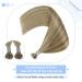 Youngsee Nanoring Hair Extensions - Real Hair 50cm Light Brown & Platinum Blonde Highlights 1g/s Nano Ring Extensions 50g Total - Buy Online on GoSupps.com