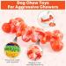 WOWBALA Indestructible Dog Toy for Aggressive Chewers | Large Soft Red Chew Toy for Dogs - Best International Shipping - Buy Online on GoSupps.com