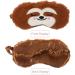 KOMBIUDA Masque De Sommeil Peluche Animal Masque Pour Yeux Occultant Bandeau Pour Dormir Sieste Voyage Femmes Filles Gar on Fille - Buy Online on GoSupps.com