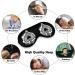 Ace of Spades Cards Sleep Mask - Adjustable Blindfold for Sleeping, Travel, and Nap - Men/Women - Buy Online on GoSupps.com