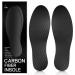 BOBOWALK Carbon Fiber Insole for Turf Toe  Foot Fracture  Arthritis  Hallux Rigidus Limitus  Morton s Toe  Rigid Shoe Insert for Broken Toe Injury Recovery  1 Pair 295 mm for Men/Women 11.61/295MM W's13.5-14/M's12.5-13 ...