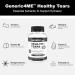 Generic4ME Healthy Tears for Occasional Dry Eye Omega-3 Fish Oil EPA DHA Vitamin E Eye Vitamin Redness Relief Itch Relief One per Day 1 Month Supply - Buy Online on GoSupps.com