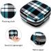 Buy Women's Bond Storage Pockets Stylish Black & Blue Scottish Plaid Portable Period Kit for Girls - Buy Online on GoSupps.com