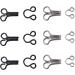 Willrain 60 Pairs Sewing Hooks and Eyes Closure for Bra Clothing Trousers Skirt DIY Craft - 3 Sizes (Silver Black) - Buy Online on GoSupps.com