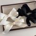 amangul Sweet Ballet Ribbon Hair Bows Hair Clip Lazy Hairpin Women Barrettes PonytailHolder for Lady Girl Hair Styling Tool(White) - Buy Online on GoSupps.com