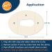ExpressionMed Dexcom G6 Adhesive Patch (5-Pack) - Waterproof CGM Tape - Garden Blooms Variety - Buy Online on GoSupps.com