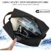 KK Water - Resistant Hanging Toiletry Travel Bag Spacious Black Gym Shaving Make Up Bag for Men & Women - Buy Online on GoSupps.com