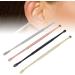 4 Colors Stainless Steel Ear Spoon - Spiral Earwax Remover for Gentle & Effective Cleaning - 360 Rotation - Buy Online on GoSupps.com