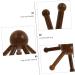 Gleavi 4-Piece Massage Device Set - Five Claws Scalp Massager & Trigger Point Brush for Deep Relaxation | Wenge Handy Tools - Buy Online on GoSupps.com