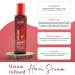 Reshma Beauty Henna Infused Hair Serum - Anti-Frizz & Heat Protectant for All Hair Types | Conditioning & Repairing Leave-In Serum (3 fl. oz - Pack of 1 & 0.5 fl. oz - Pack of 6 - Buy Online on GoSupps.com